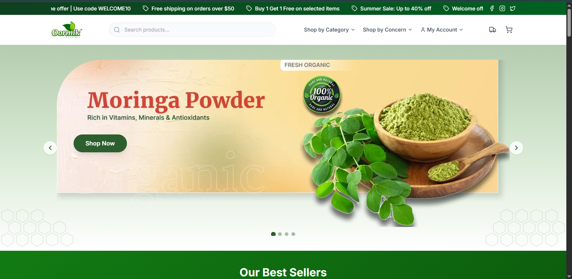Oormik Naturals Preview